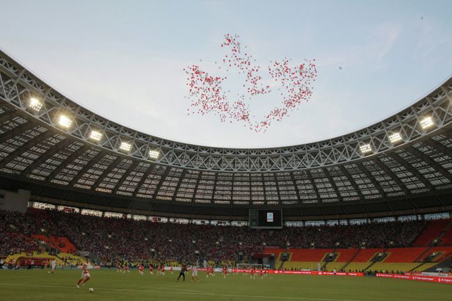 Футбол. РФПЛ. Матч Спартак - Крылья Советов