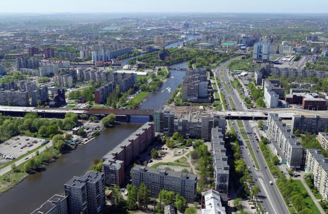 Аэрофотосъемка Калининграда и окрестностей