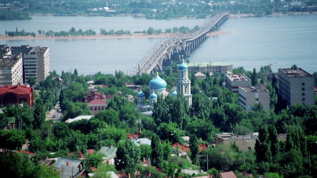 Вид на город Саратов Вид на город Саратов