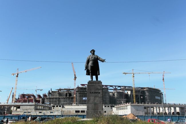 Строительство Зенит-Арены Строительство Зенит-Арены