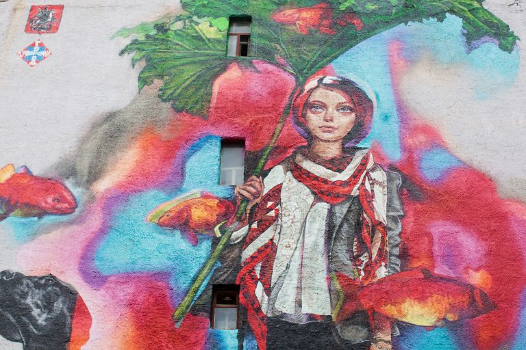 Самые яркие граффити фестиваля Лучший город Земли Самые яркие граффити фестиваля Лучший город Земли
