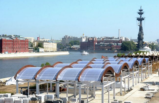 Реконструкция Крымской набережной в Москве Реконструкция Крымской набережной в Москве