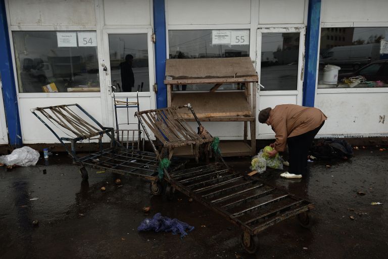 Закрывшийся рынок при овощебазе Новые Черемушки в Бирюлево Закрывшийся рынок при овощебазе Новые Черемушки в Бирюлево