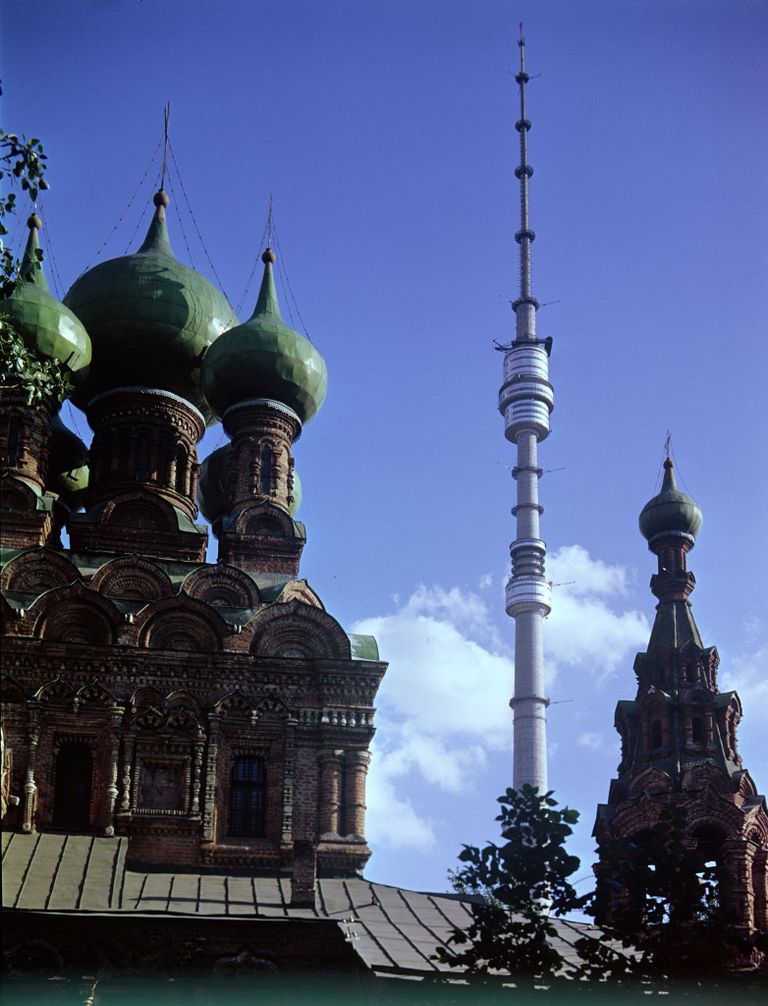 Останкинская телевизионная башня Останкинская телевизионная башня