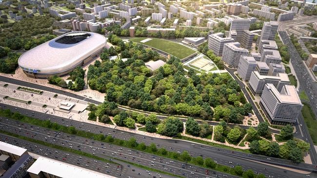 Городской ансамбль «ВТБ Арена парк»
