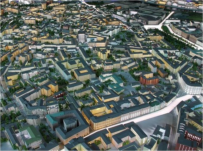 Архитектурный макет Москвы Архитектурный макет Москвы