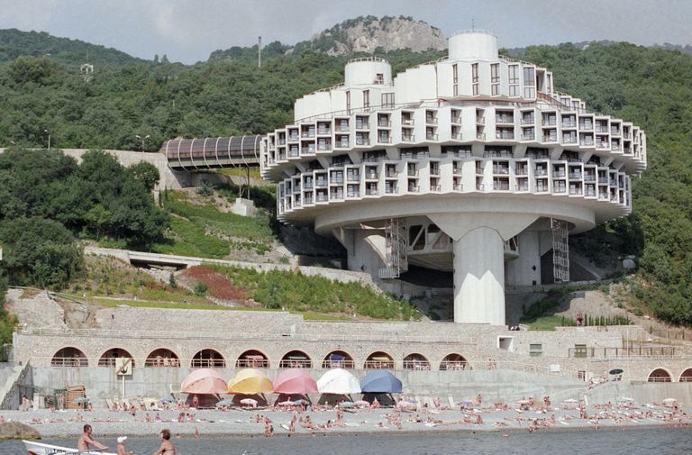 Здание пансионата Дружба Здание пансионата Дружба