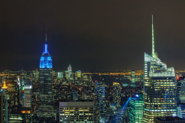 Empire State Building в Нью-Йорке Empire State Building в Нью-Йорке