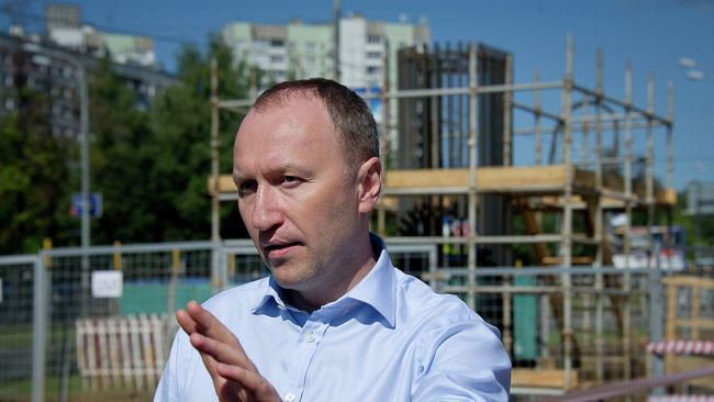 Руководитель столичного Департамента строительства Андрей Бочкарев