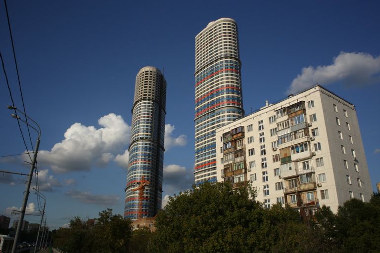 8 самых контрастных видов Москвы 8 самых контрастных видов Москвы