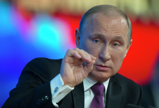 Десятая ежегодная большая пресс-конференция президента России Владимира Путина