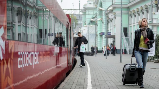 Белорусский вокзал в Москве