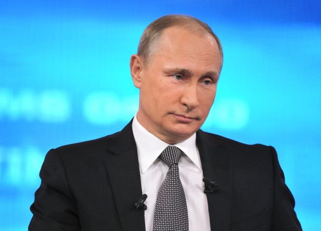 Прямая линия с президентом России Владимиром Путиным