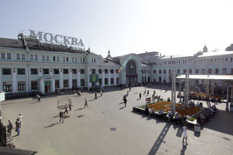 Белорусский вокзал в Москве