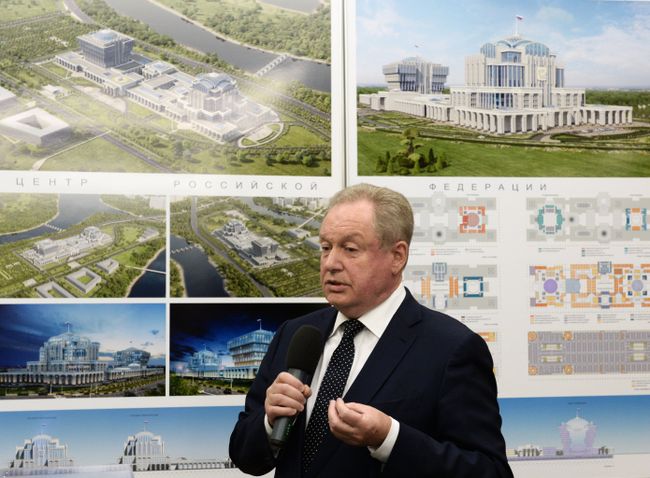Презентация макетов нового парламентского центра