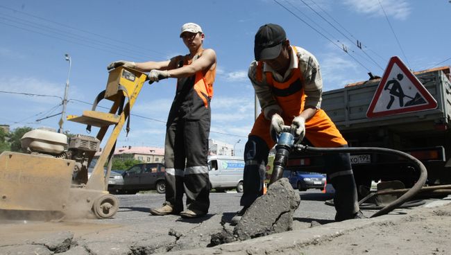 Ремонт дорожного покрытия Ремонт дорожного покрытия