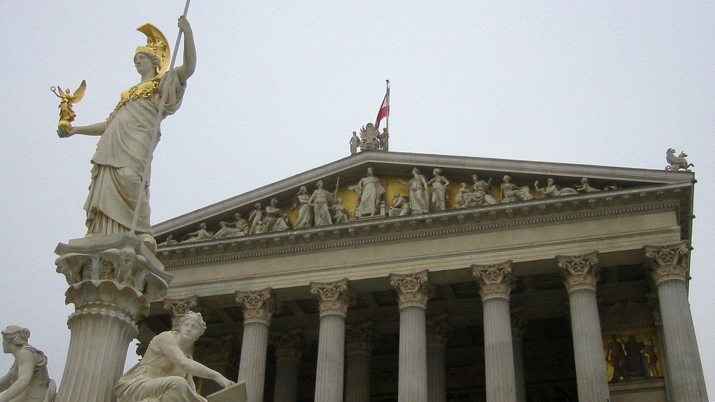 Здание австрийского парламента Здание австрийского парламента - РИА Новости, 1920, 13.09.2024