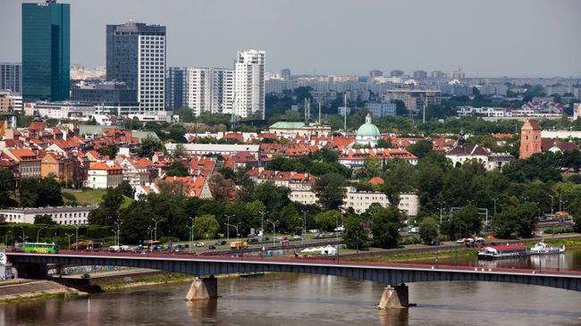 Города мира. Варшава. Архивное фото Города мира. Варшава. Архивное фото