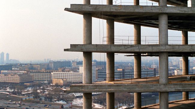 Строительство офисных зданий в комплексе Москва-Сити