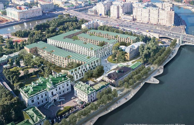 Вид на Кремль: будущее Софийской набережной глазами архитекторов Вид на Кремль: будущее Софийской набережной глазами архитекторов