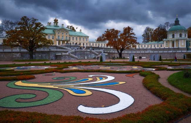 Золотая осень в Ораниенбауме