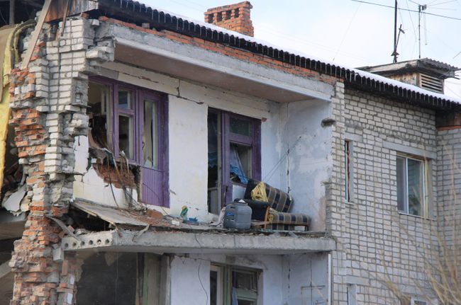 Взрыв газа в жилом доме в Хабаровском крае