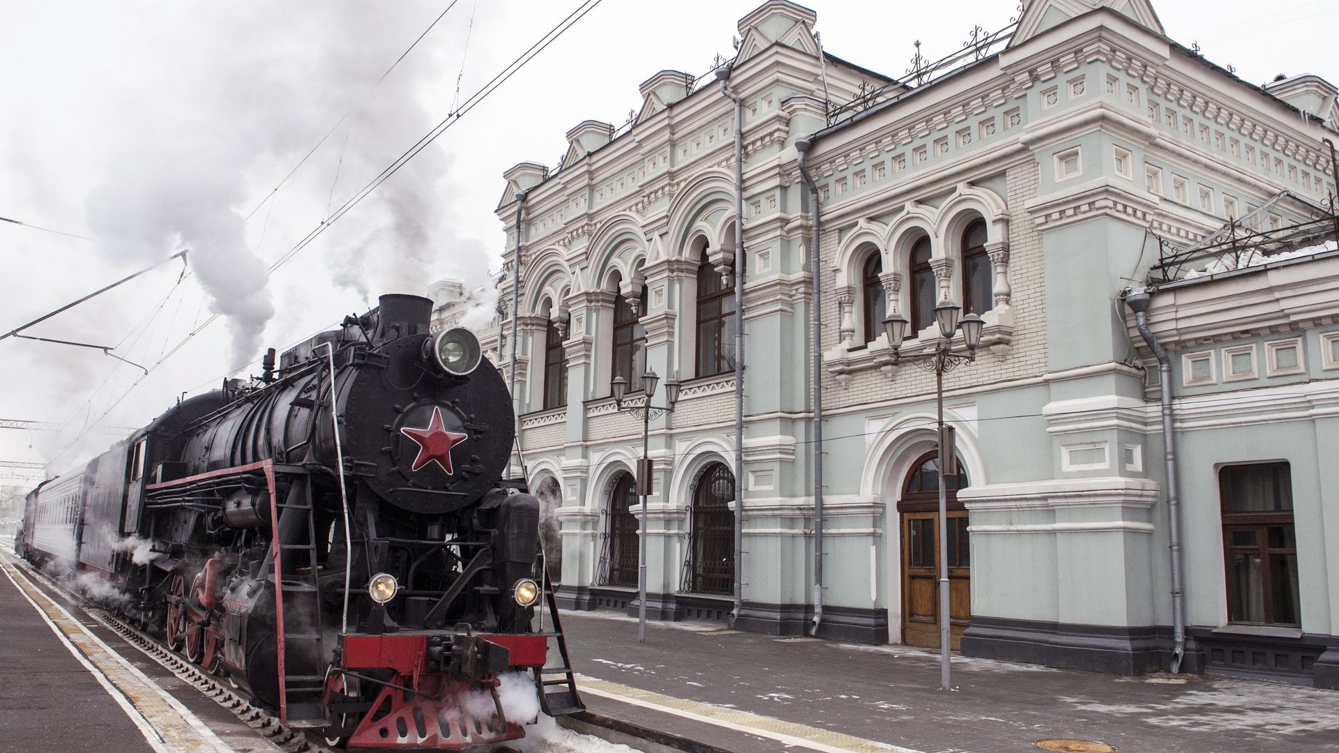 Рижский вокзал Рижский вокзал - РИА Новости, 1920, 19.02.2026
