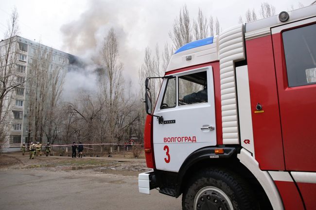 Взрыв бытового газа в многоэтажном доме в Волгограде