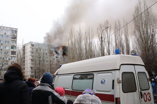 Взрыв бытового газа в многоэтажном доме в Волгограде