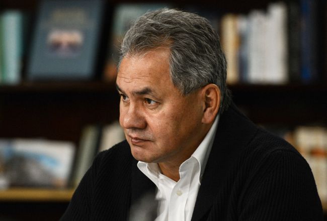 Министр обороны РФ Сергей Шойгу