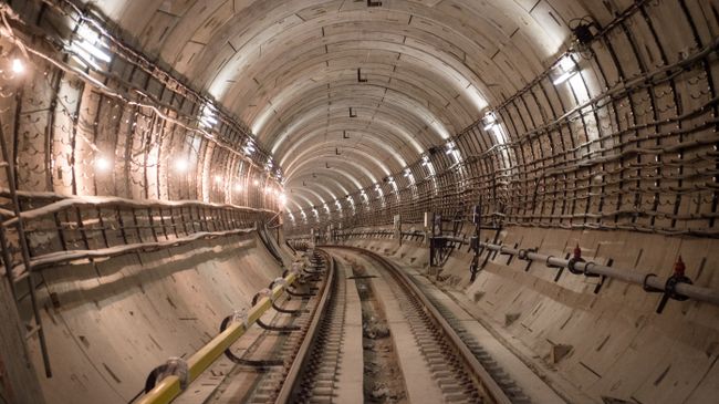 Тоннель Московского метрополитена Тоннель Московского метрополитена