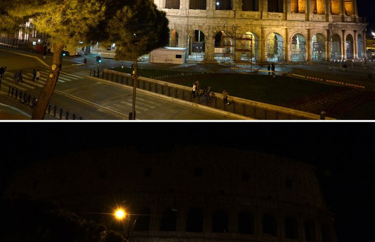 История 60 минут: как менялись здания мира в Час Земли в течение 9 лет История 60 минут: как менялись здания мира в Час Земли в течение 9 лет