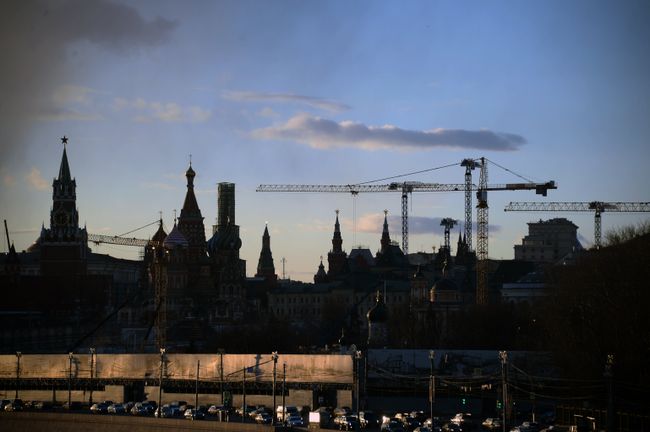 Закат в Москве