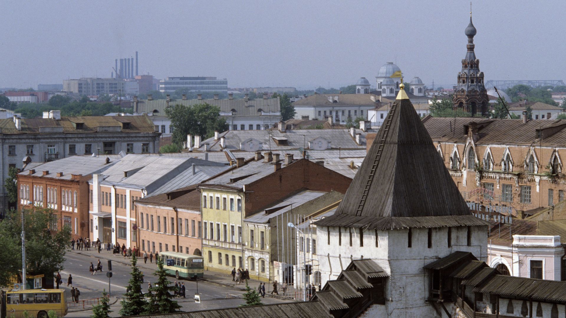 Вид на старую часть города Ярославль Вид на старую часть города Ярославль - РИА Новости, 1920, 23.11.2022