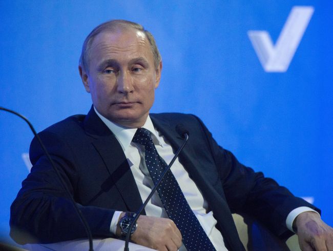 Президент РФ В. Путин принял участие в пленарном заседании межрегионального форума ОНФ
