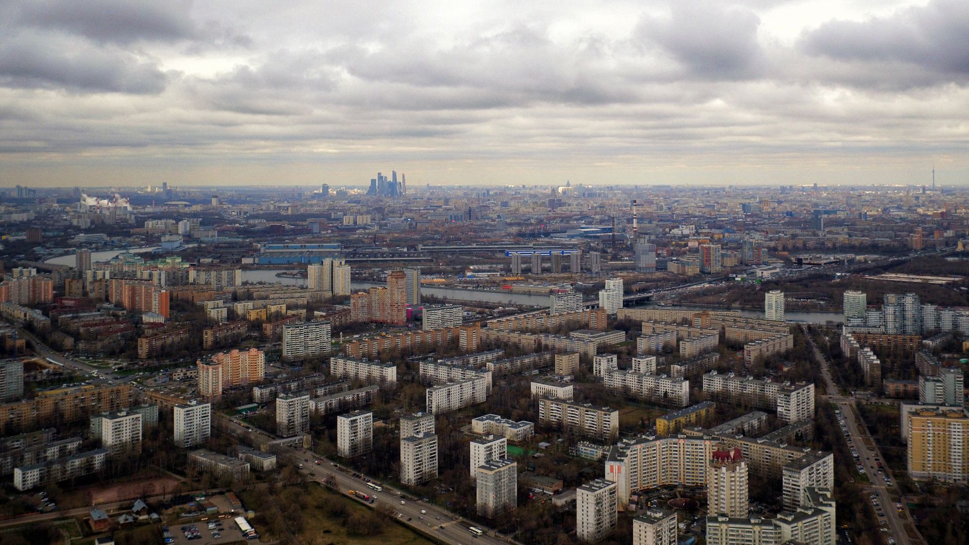 Жилые кварталы в районе станции метро Коломенская в Москве Жилые кварталы в районе станции метро Коломенская в Москве - РИА Новости, 1920, 22.09.2020