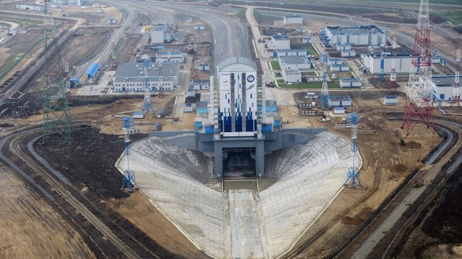 Стартовый комплекс космодрома Восточный