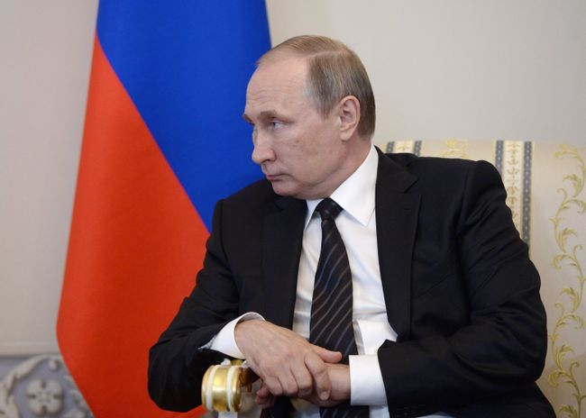 Встреча президентов России и Турции В. Путина и Р. Эрдогана в Санкт-Петербурге