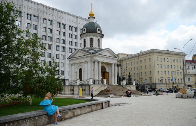 Благоустройство Нового Арбата