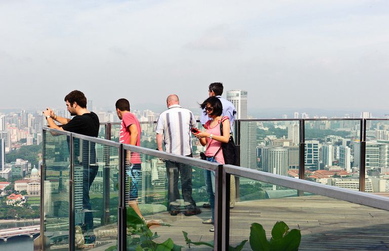 Marina Bay Sands в Сингапуре Marina Bay Sands в Сингапуре
