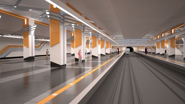 Станция Нижегородская Кожуховской линии метро Москвы