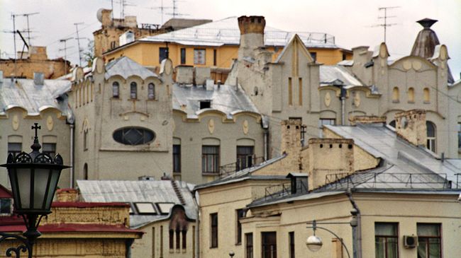Старые дома на Остоженке