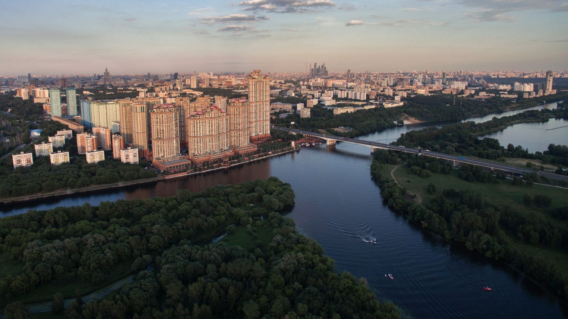 Виды Москвы с высоты птичьего полета Виды Москвы с высоты птичьего полета - РИА Новости, 1920, 28.07.2021