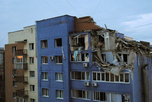 Взрыв газа в жилом доме в Рязани