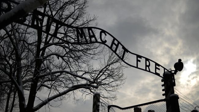 Концентрационный лагерь Аушвиц-Биркенау в Освенциме в Польше Концентрационный лагерь Аушвиц-Биркенау в Освенциме в Польше