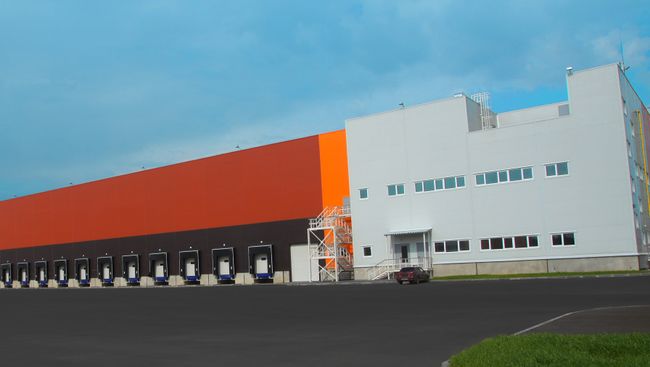 Склад, построенный по схеме build-to-suit Склад, построенный по схеме build-to-suit