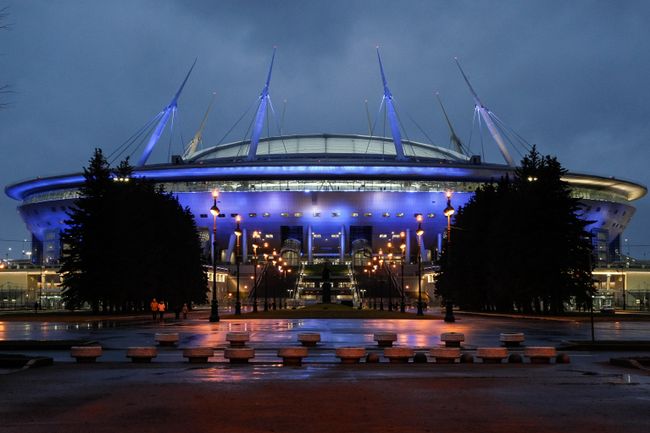 Подсветка стадиона Крестовский