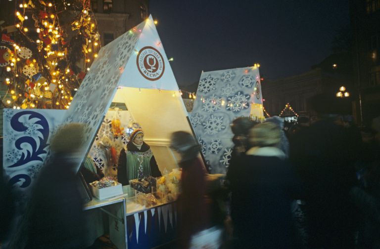 Новогодний базар в Москве Новогодний базар в Москве