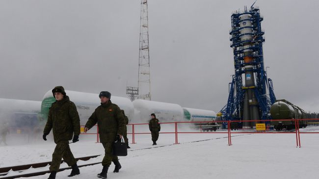 Космодром Плесецк в Архангельской области