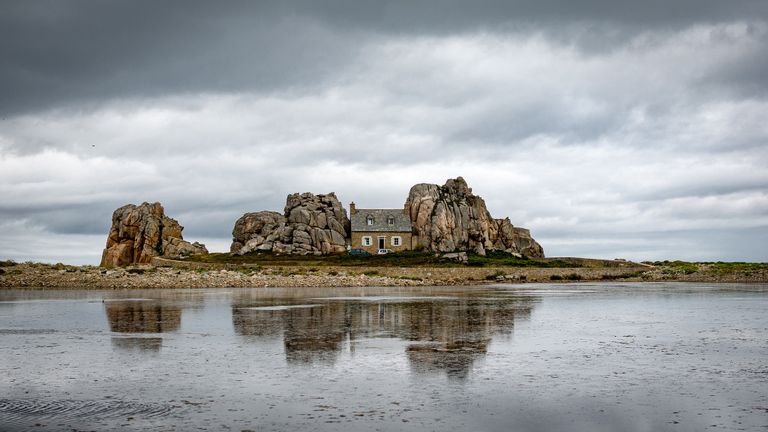 Замок Castel Meur в Бретани Замок Castel Meur в Бретани